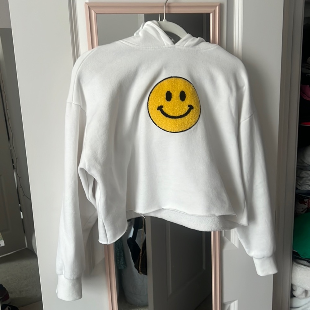 Smiley face hoodie